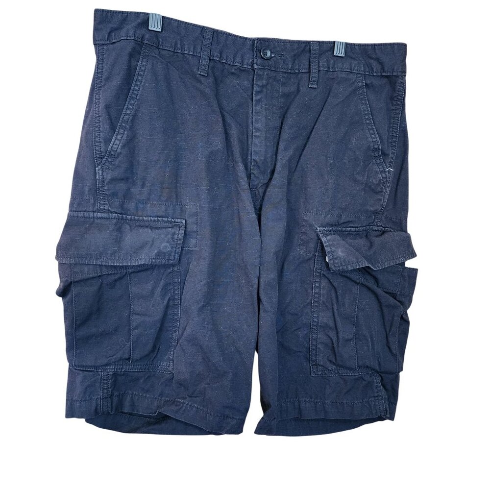 Levis Mens cargo Shorts Size 33 Black